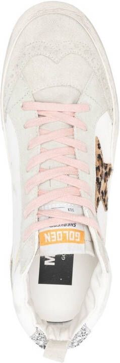 Golden Goose Mid-Star high-top sneakers White