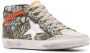 Golden Goose Mid Star lettering print high-top sneakers Green - Thumbnail 2