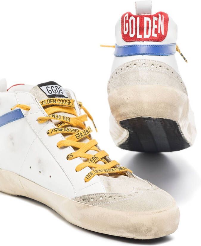 Golden Goose Mid Star sneakers White