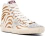Golden Goose Mid Star zebra-print sneakers Neutrals - Thumbnail 2