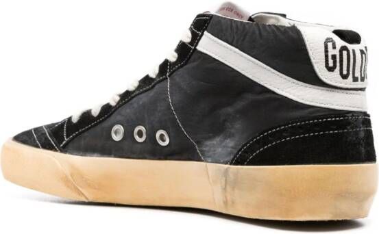 Golden Goose Midstar lace-up leather sneakers Black
