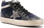 Golden Goose Midstar leather sneakers Blue - Thumbnail 2