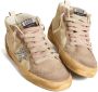 Golden Goose Midstar panelled embroidered sneakers Neutrals - Thumbnail 2