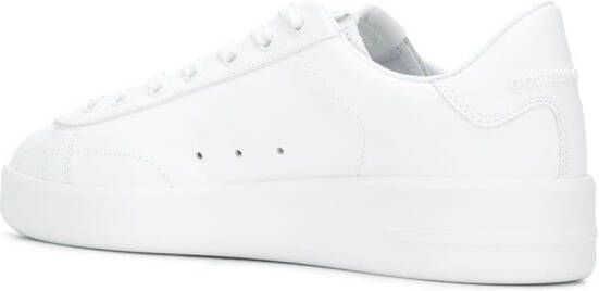 Golden Goose Pure leather low-top sneakers White