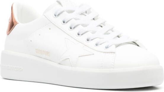 Golden Goose Pure-Star lace-up sneakers White