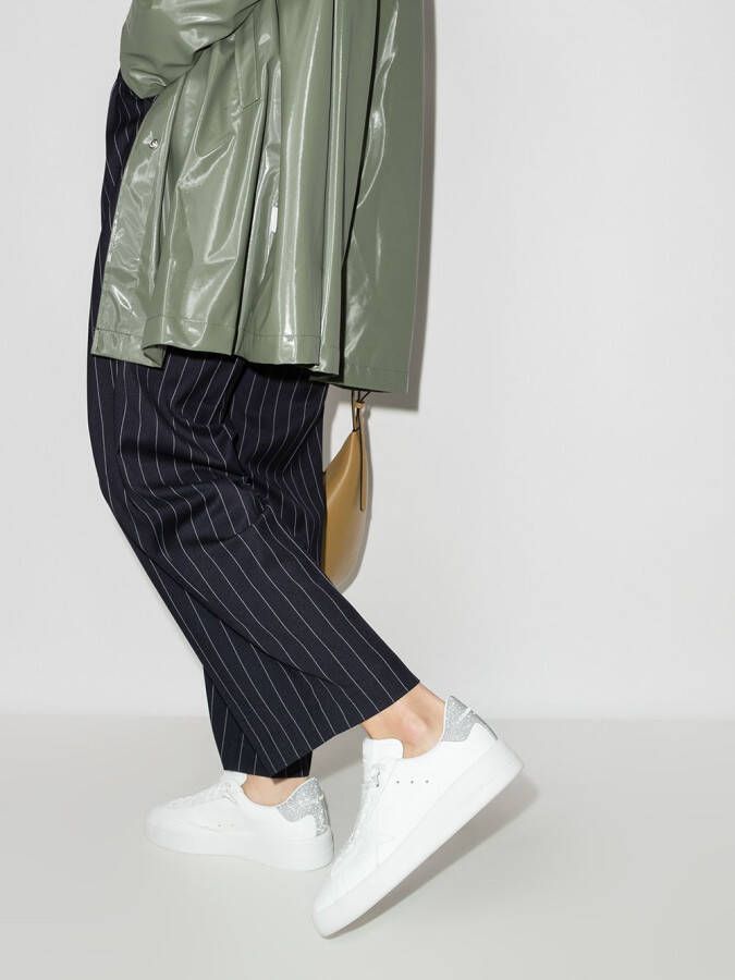 Golden Goose Purestar glitter detail sneakers White