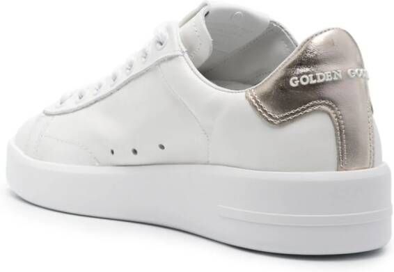 Golden Goose Purestar leather sneakers White