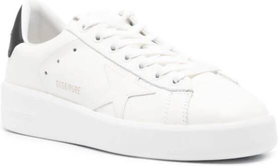 Golden Goose Purestar leather sneakers White