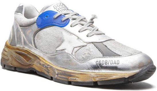Golden Goose Running Dad Net sneakers Silver