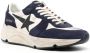 Golden Goose Running Sole leather sneakers Blue - Thumbnail 2