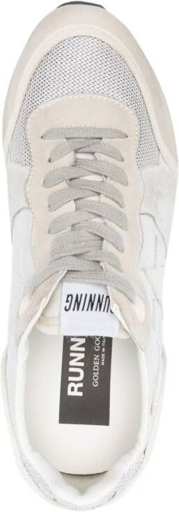 Golden Goose Running Sole leather sneakers Grey
