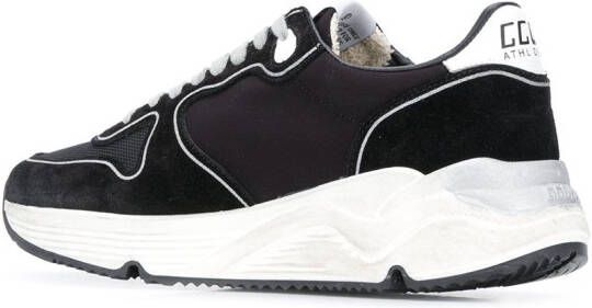 Golden Goose Running Sole panelled sneakers Black