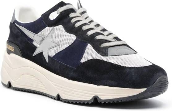 Golden Goose Running Sole panelled sneakers Blue