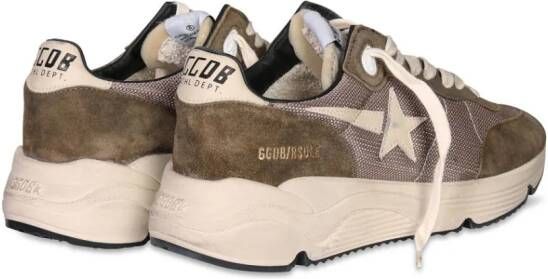 Golden Goose Running Sole panelled sneakers Brown