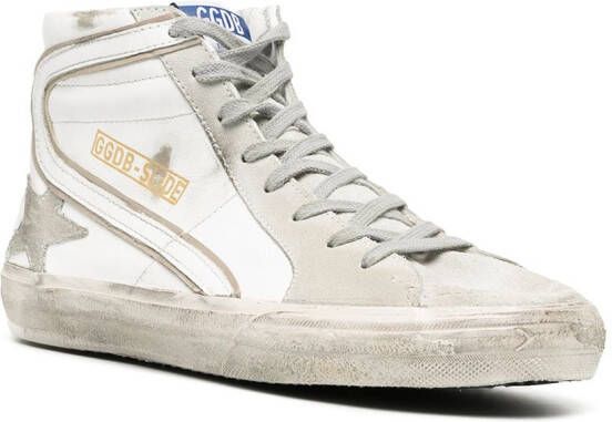 Golden Goose signature star patch sneakers White