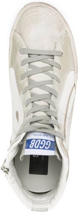 Golden Goose signature star patch sneakers White