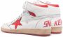 Golden Goose Sky-Star high-top lace-up sneakers White - Thumbnail 3