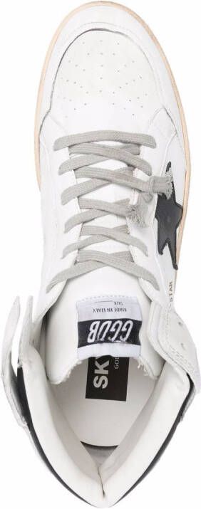 Golden Goose Sky-Star high-top lace-up sneakers White