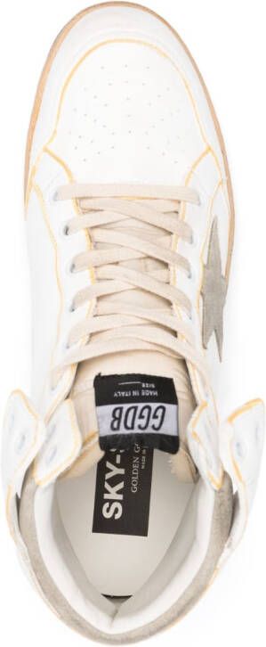 Golden Goose Sky-Star high-top sneakers White