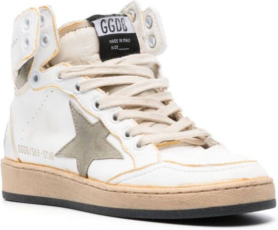Golden Goose Sky-Star high-top sneakers White