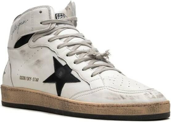 Golden Goose Sky-Star "Multi-Color" high-top sneakers White