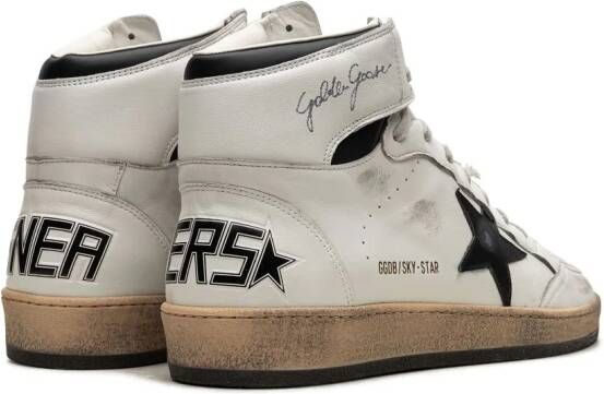 Golden Goose Sky-Star "Multi-Color" high-top sneakers White