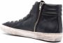 Golden Goose Slide Classic high-top distressed sneakers Black - Thumbnail 3