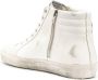 Golden Goose Slide high-top leather sneakers White - Thumbnail 3