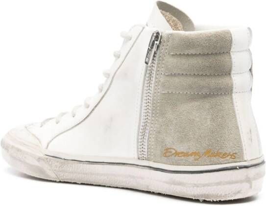 Golden Goose Slide Penstar leather sneakers White