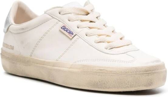 Golden Goose Soul-Star leather sneakers Neutrals