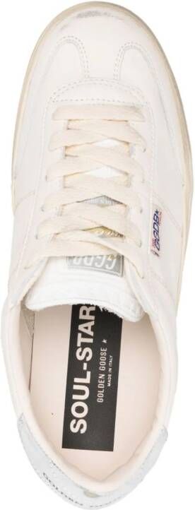 Golden Goose Soul-Star leather sneakers Neutrals