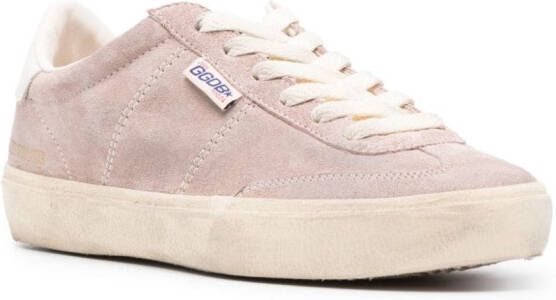 Golden Goose Soul Star suede sneakers Pink