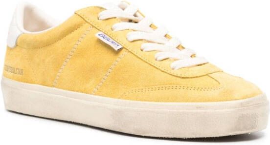 Golden Goose Soul Star suede sneakers Yellow