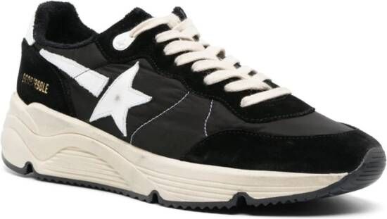 Golden Goose star-patch lace-up sneakers Black