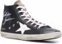 Golden Goose star-patch lace-up sneakers Black - Thumbnail 2