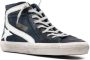 Golden Goose star-patch lace-up sneakers Blue - Thumbnail 2