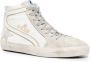 Golden Goose star-patch lace-up sneakers White - Thumbnail 2
