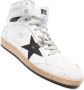 Golden Goose star-patch lace-up sneakers White - Thumbnail 2