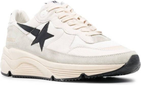 Golden Goose star-patch low-top sneakers White