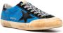 Golden Goose star-patch round-toe sneakers Blue - Thumbnail 2