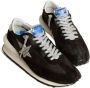 Golden Goose star-print lace-up sneakers Black - Thumbnail 2
