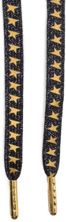 Golden Goose star-print shoe laces Grey