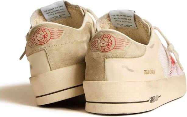 Golden Goose Stardan leather sneakers Neutrals