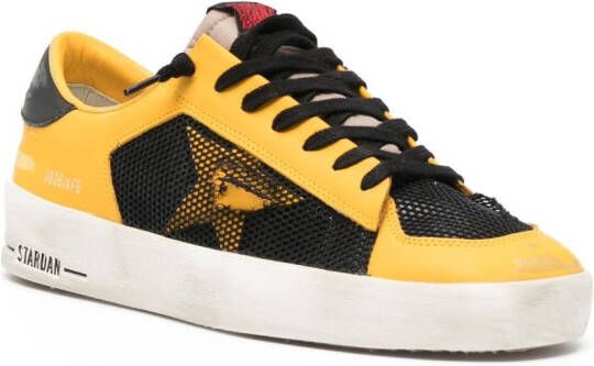 Golden Goose Stardan low-top leather sneakers Yellow