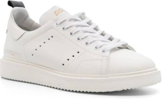 Golden Goose Starter leather sneakers White