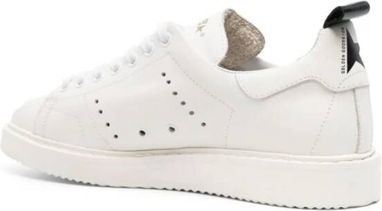 Golden Goose Starter leather sneakers White