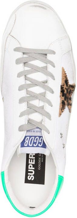 Golden Goose Super-Star canvas sneakers White
