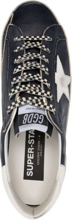 Golden Goose Super-Star leather sneakers Blue