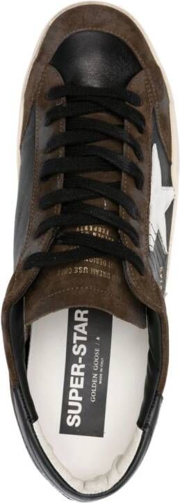 Golden Goose Super Star leather sneakers Brown