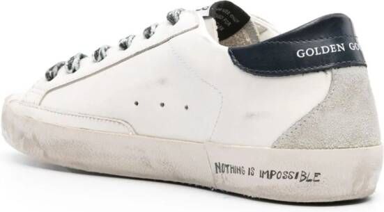 Golden Goose Super-star leather sneakers White
